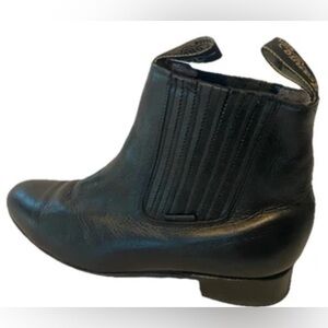 Arango Men’s Slip On Leather Ankle Riding Boots Dress Black Size 14